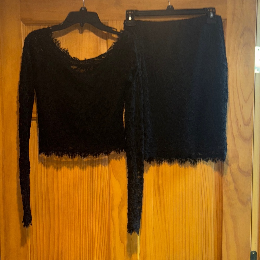 Jump Black Lace Apparel